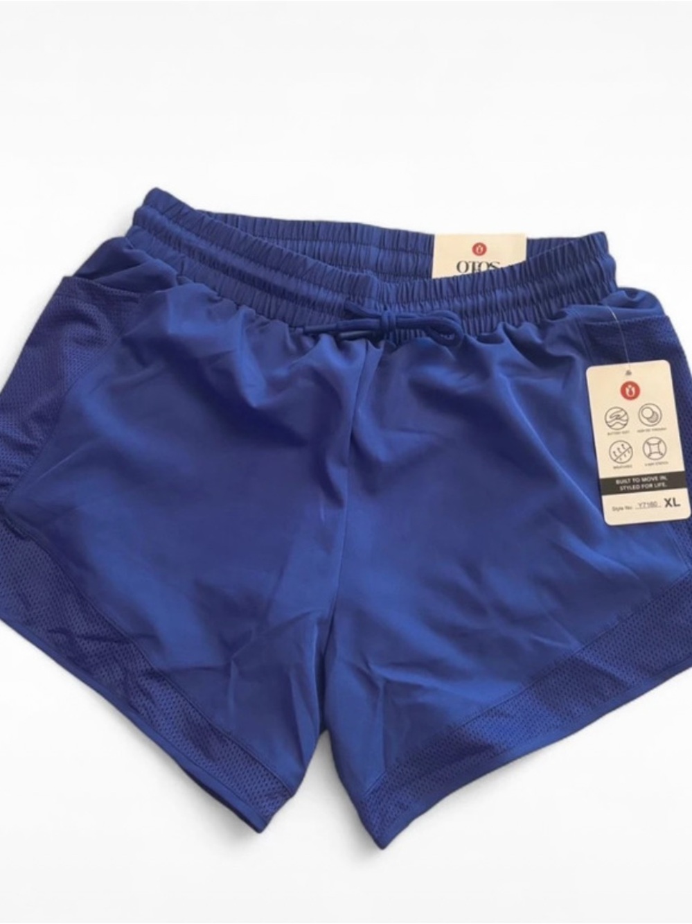 OTTO Active Women's Athletic Shorts in Deep Blue